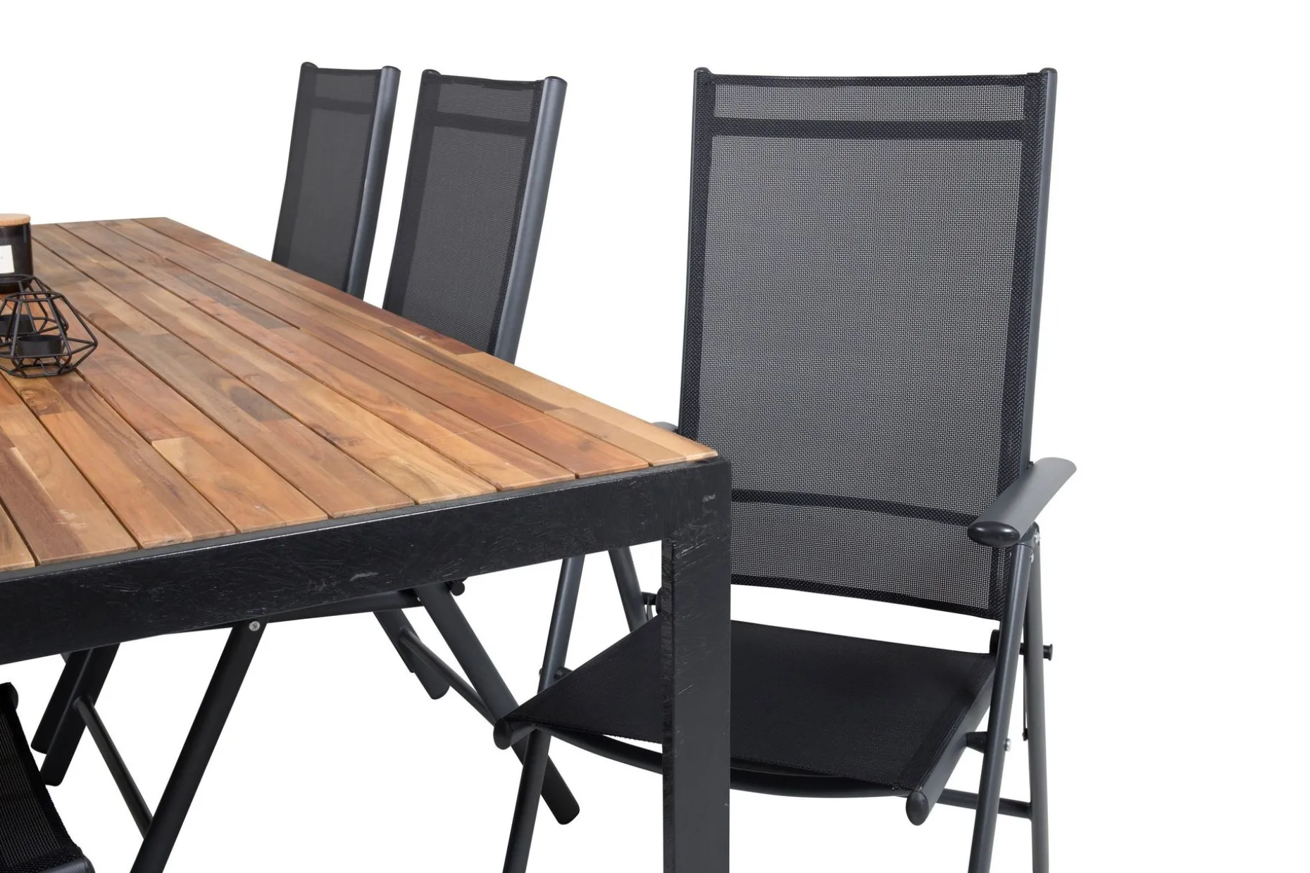 Bois Spisegruppe 200cm + 6 Break Posisjonsstoler