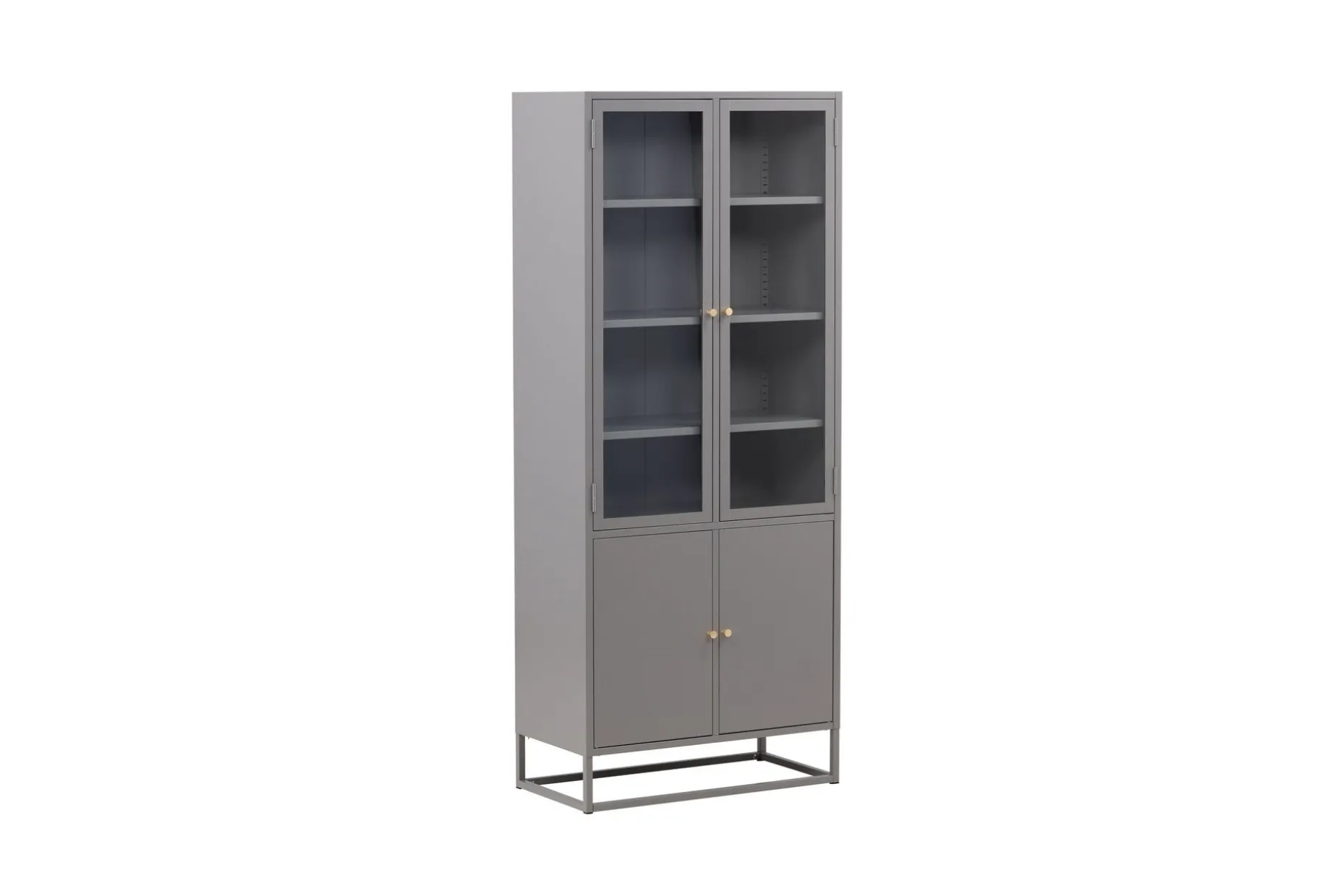 Bokhylle Venture Home Bakal Bokhylle 80x40,5x190 cm Ljusgrå