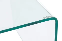 Bonisiolo Rektangulært Sofabord i Glass 110 cm