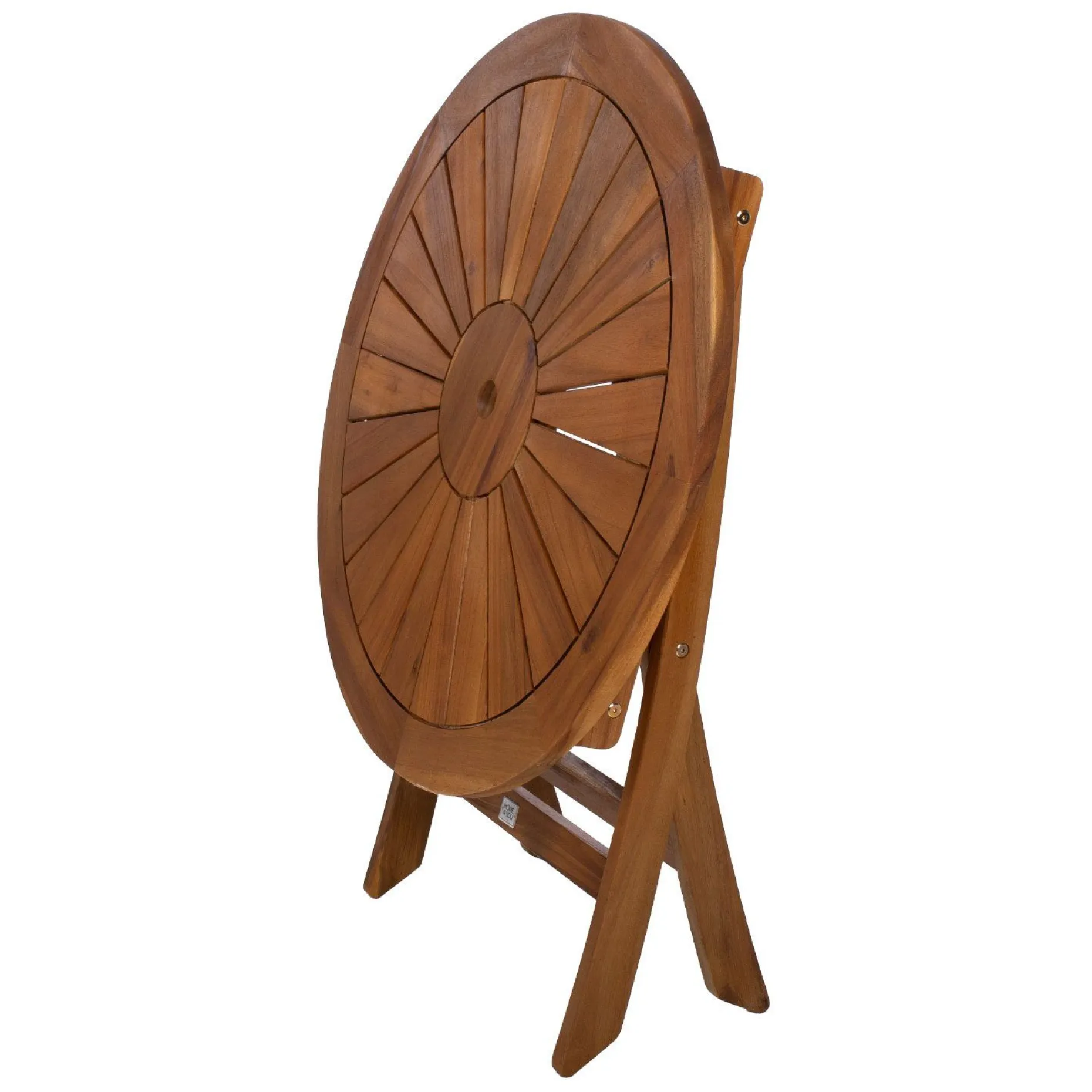 Bord HOME4YOU Fabiola D80x72 cm Akasie