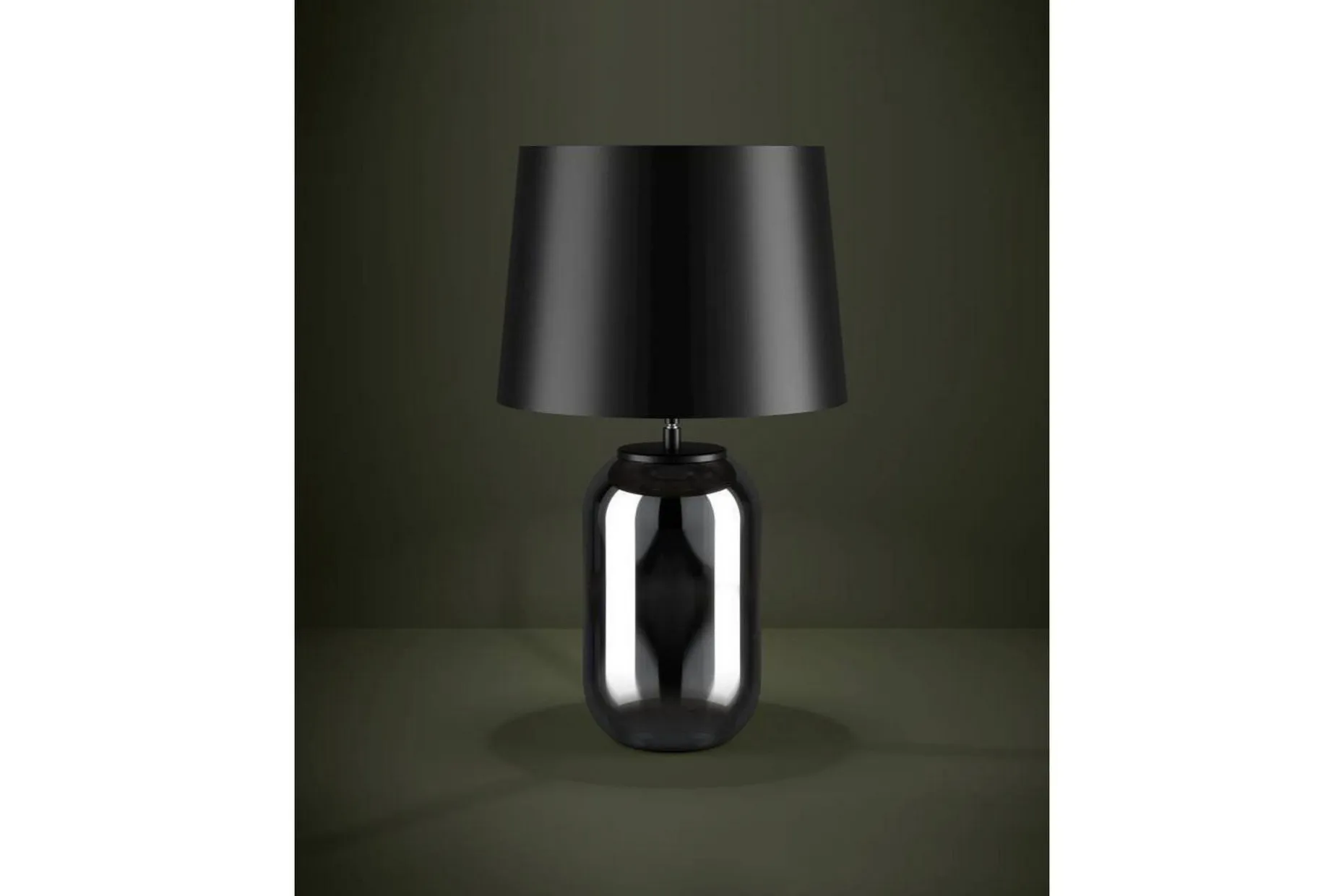 Bordlampe Eglo Cuite Svart/Stål