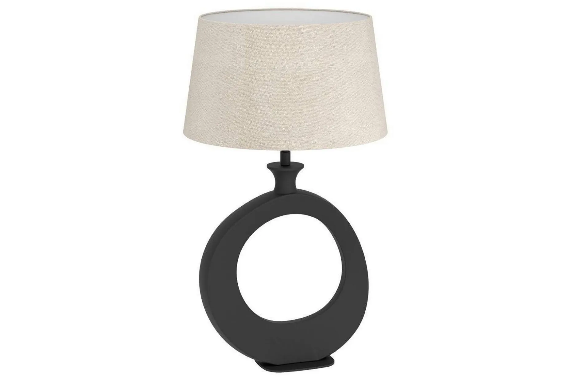 Bordlampe Eglo Diezma Svart/Natur 52 cm