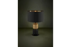 Bordlampe Eglo Laurignano Svart/Gull
