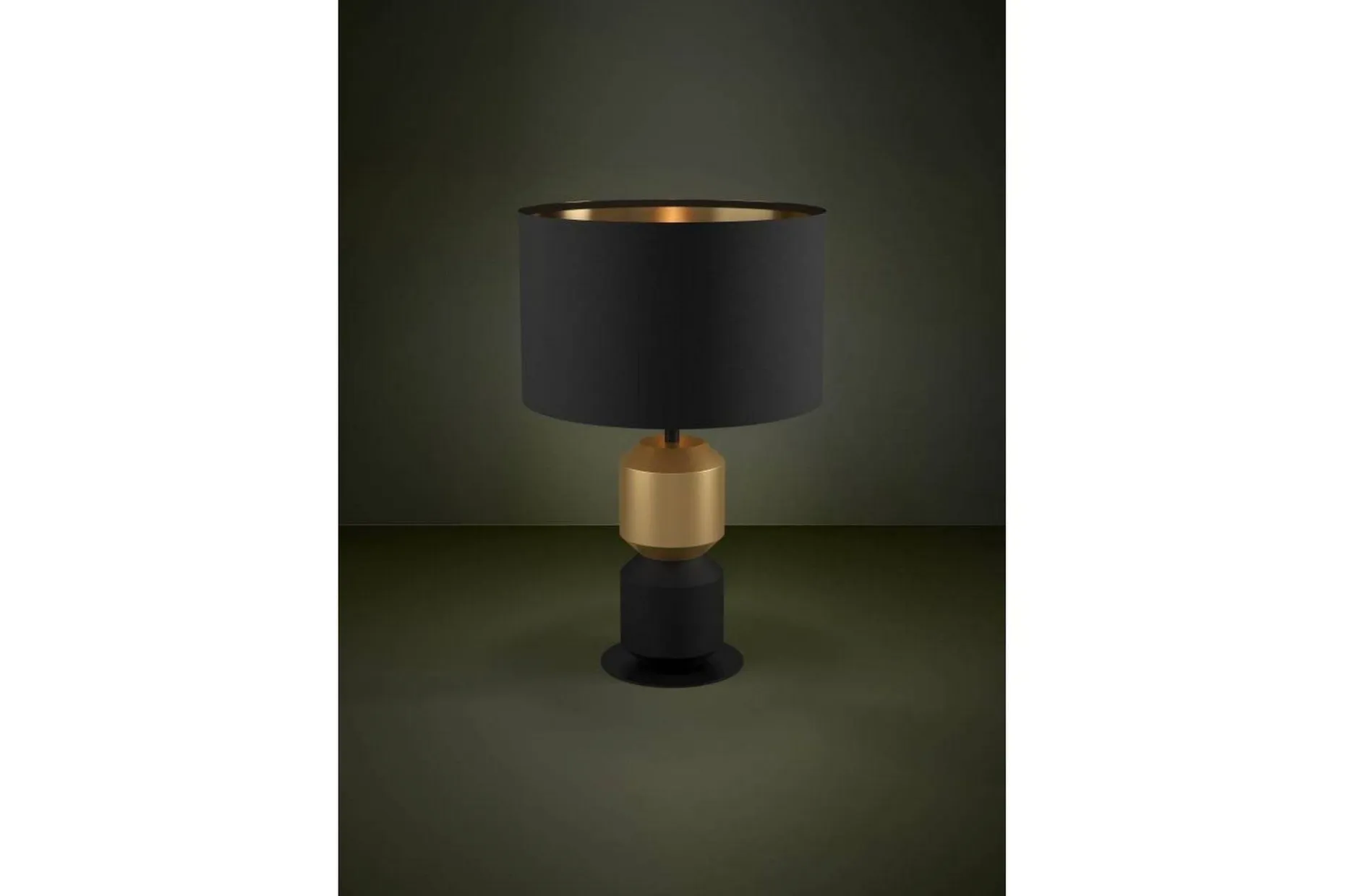 Bordlampe Eglo Laurignano Svart/Gull