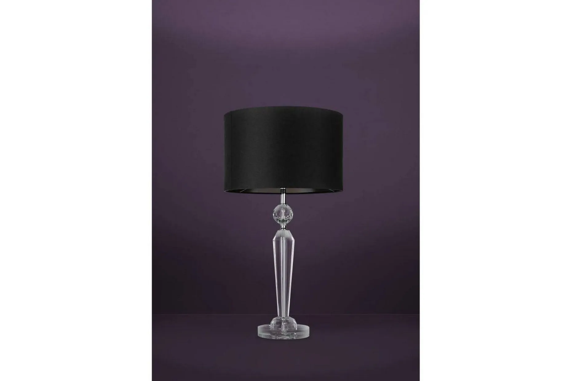Bordlampe Eglo Pasiano 1 Klar/Svart