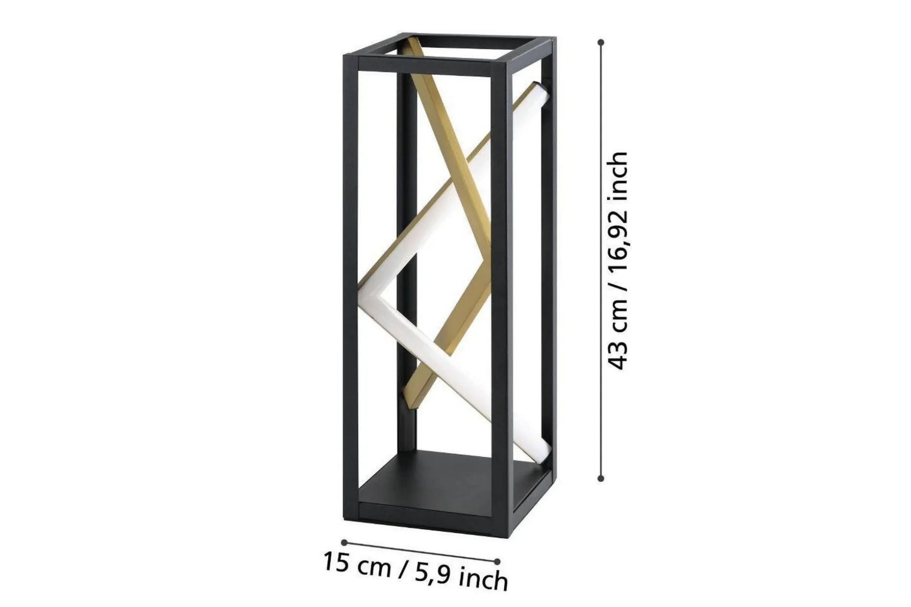 Bordlampe Eglo Penela Svart/Gull