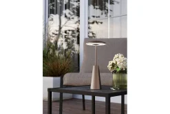 Bordlampe Eglo Piccola med touch mørk bronse
