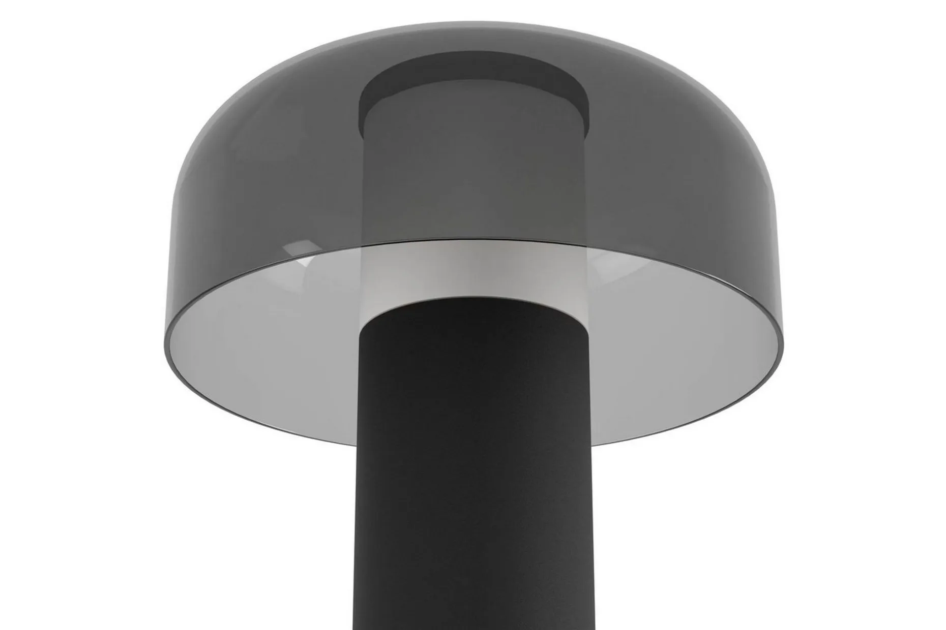 Bordlampe Eglo Ponente med Touch Svart/Svart-Transparent