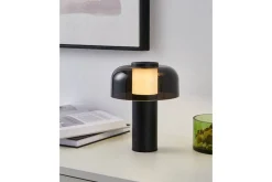 Bordlampe Eglo Ponente med Touch Svart/Svart-Transparent