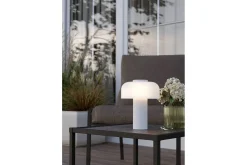 Bordlampe Eglo Ponente med Touch Hvit/Satineret