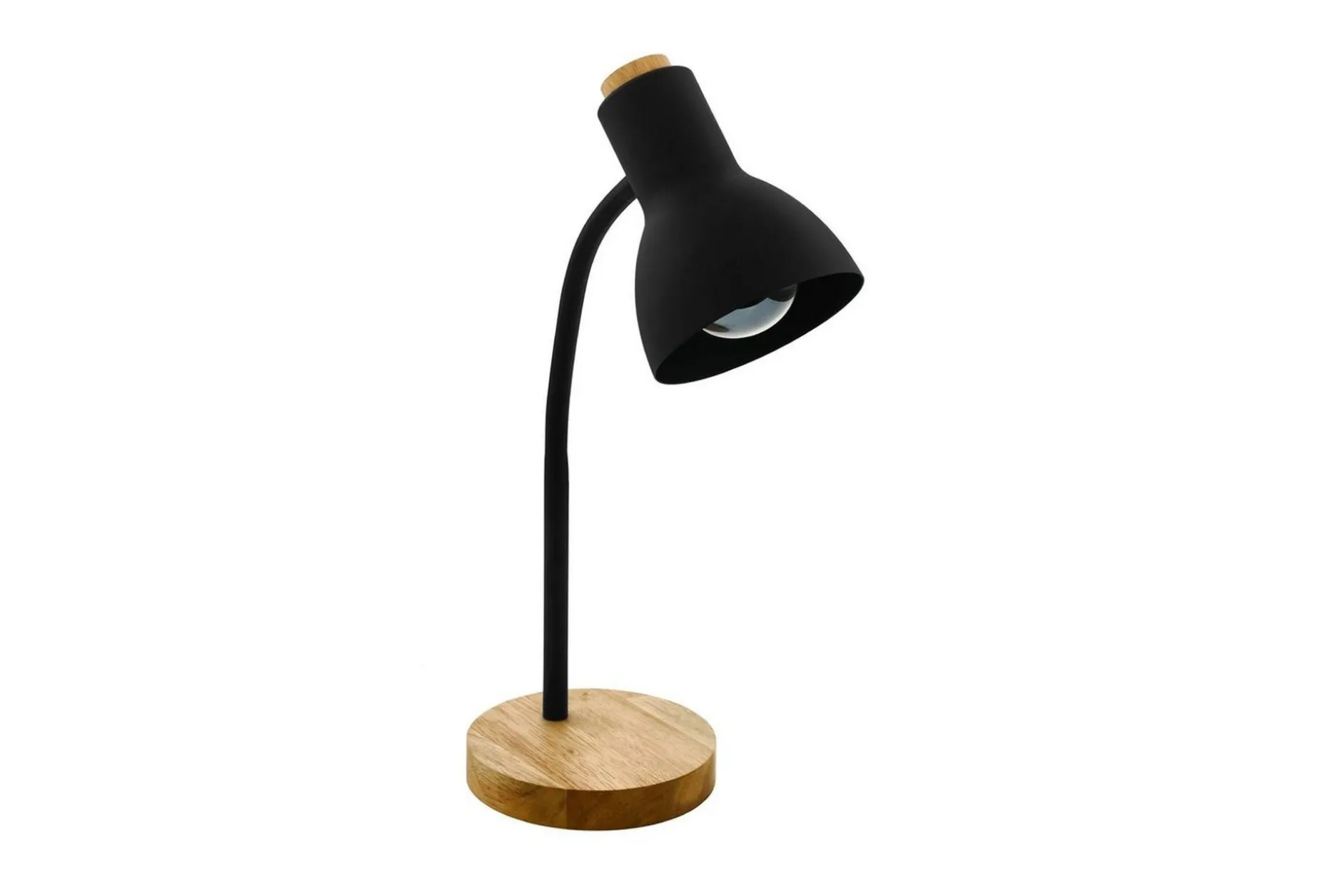 Bordlampe Eglo Veradal Svart, Brun