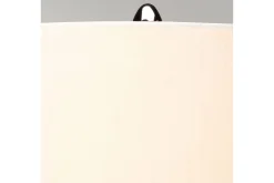 Bordlampe Elstead Lighting Kara Polert nikkel - Blått glass