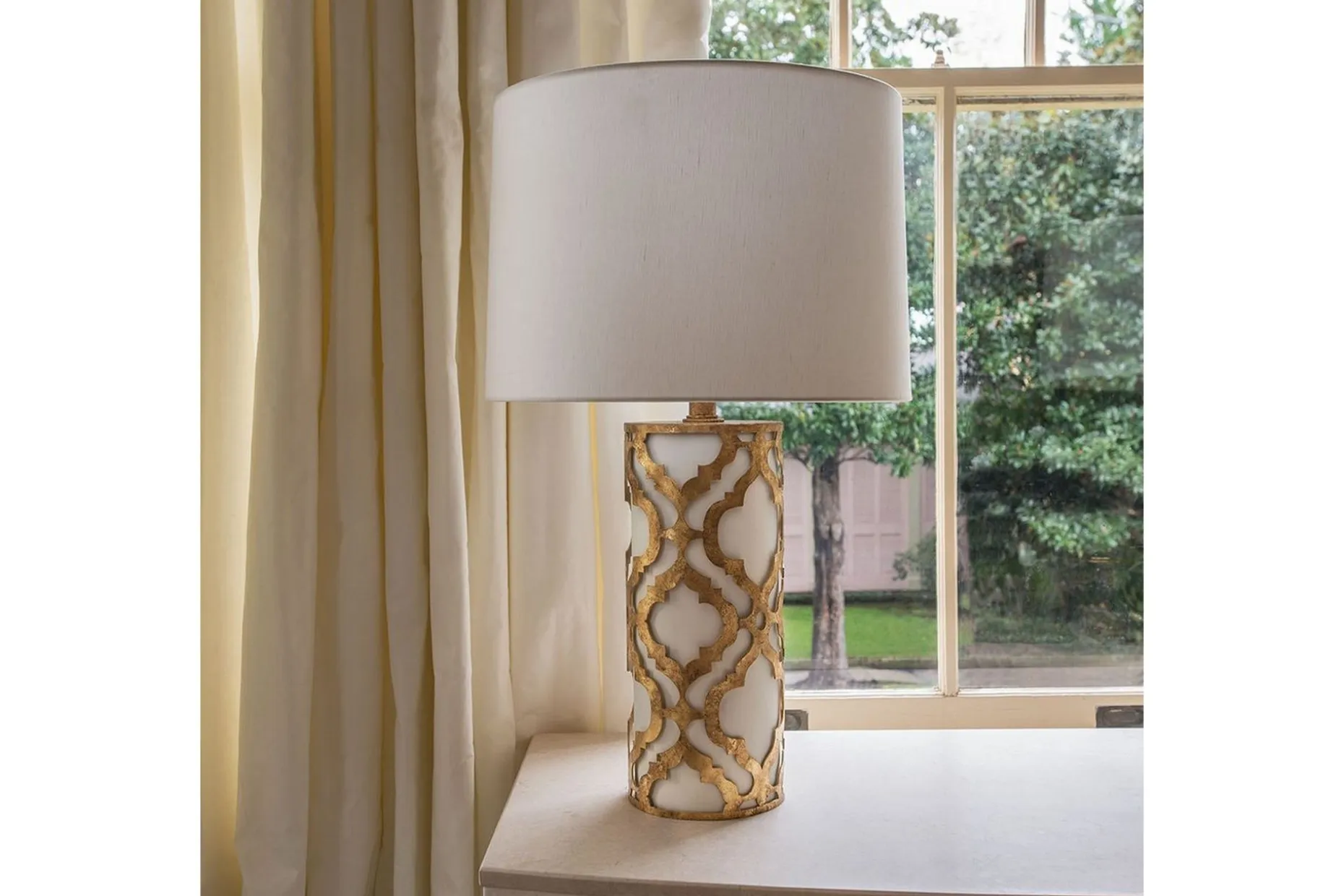Bordlampe Gilded Nola Arabella