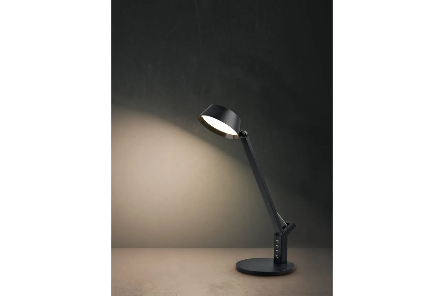 Bordlampe TRIO Ava Matt svart