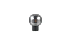 Bordlampe TRIO Diva Matt svart/krom