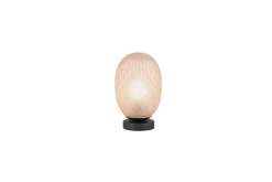 Bordlampe TRIO Facette Matt svart/amber
