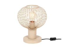Bordlampe TRIO Gila 23 cm, Sand