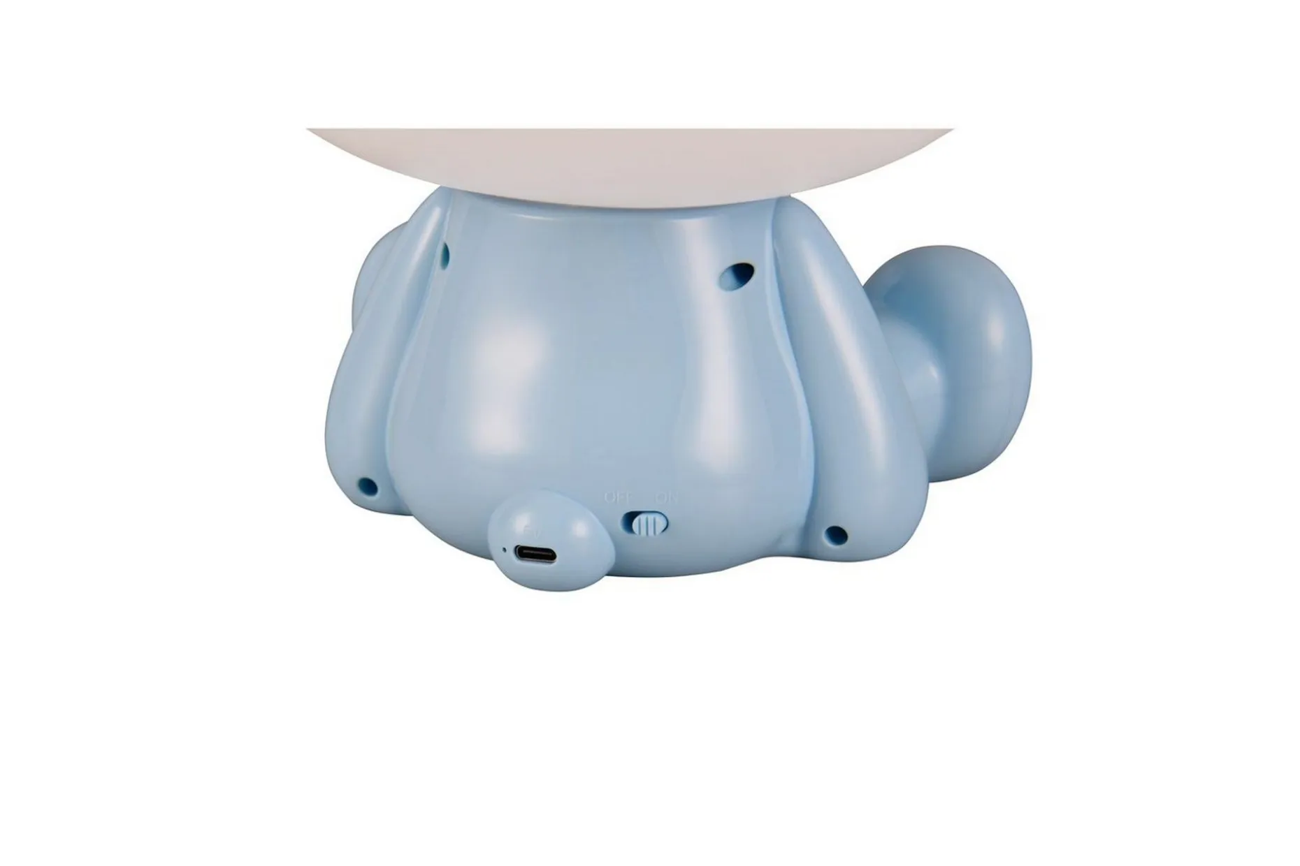 Bordlampe TRIO Hopper Lyseblå