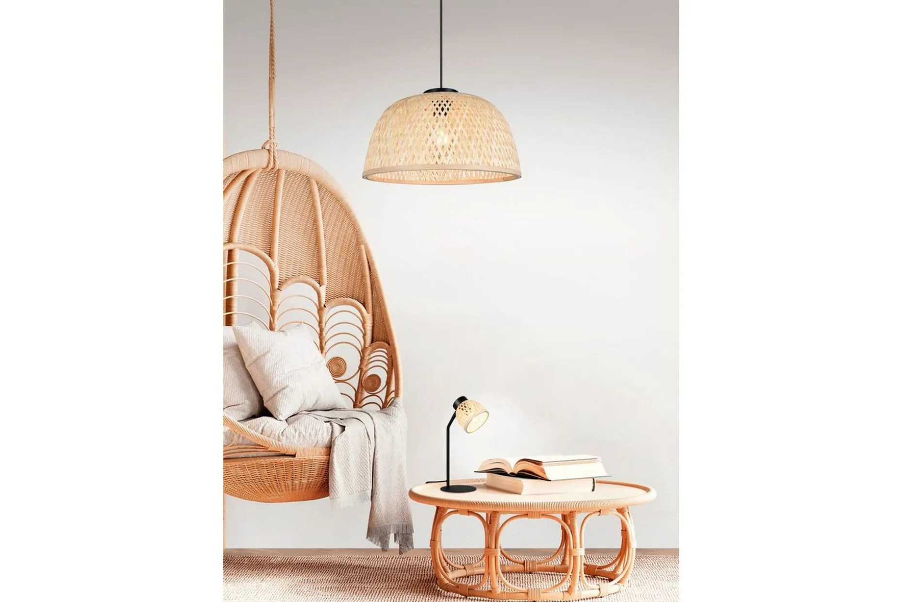 Bordlampe TRIO Laurent 36 cm
