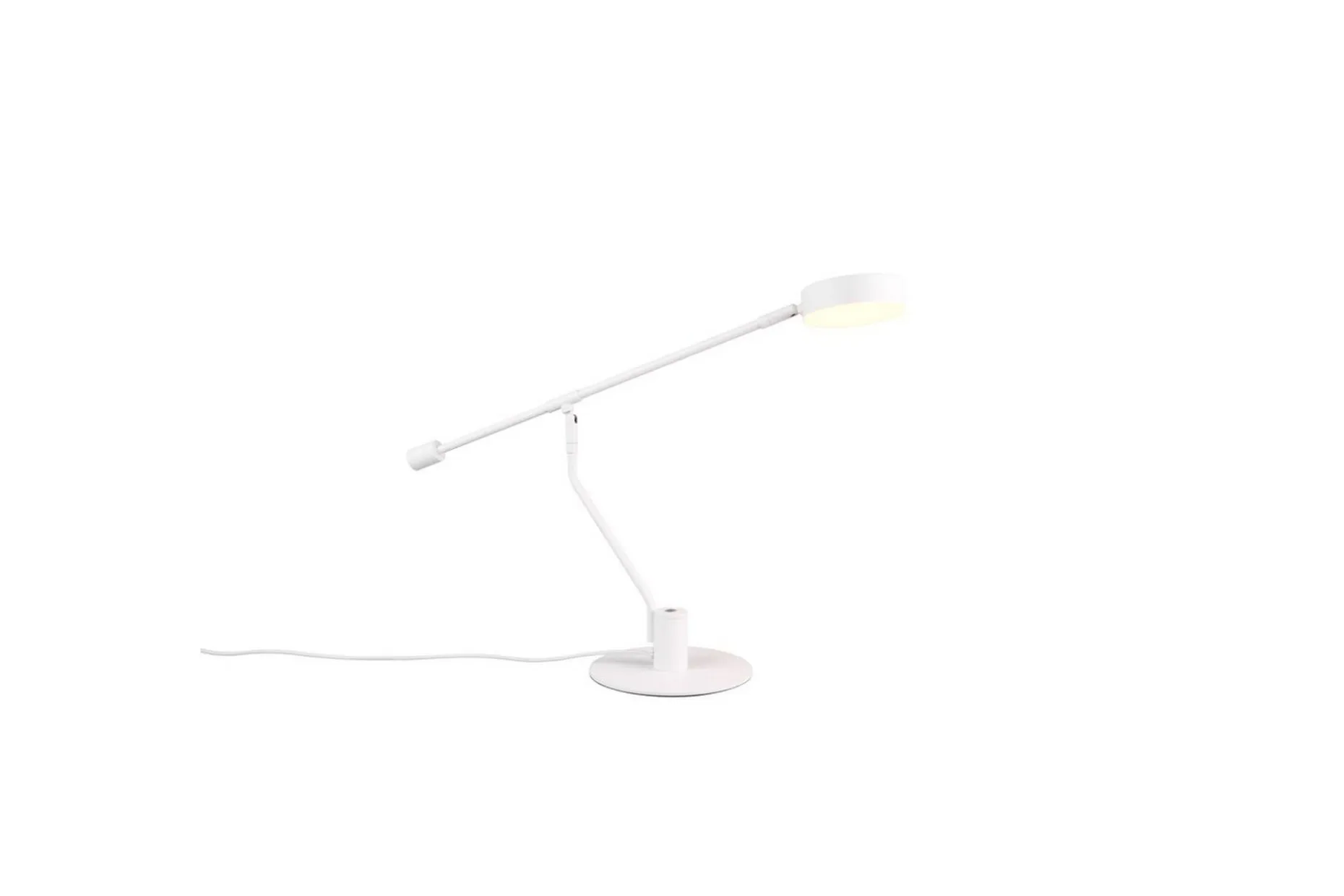 Bordlampe TRIO Manduro Matt hvit