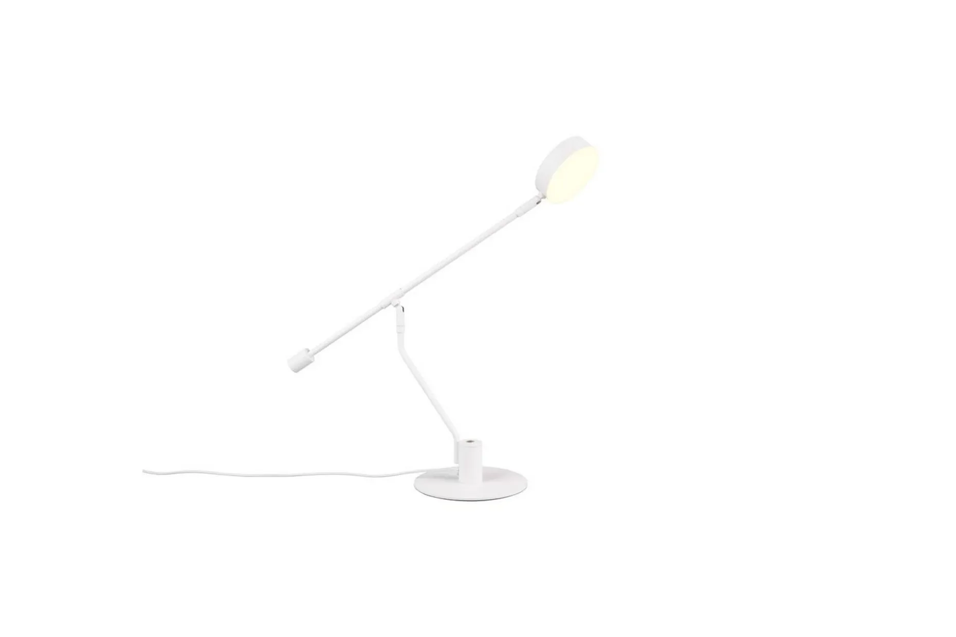 Bordlampe TRIO Manduro Matt hvit