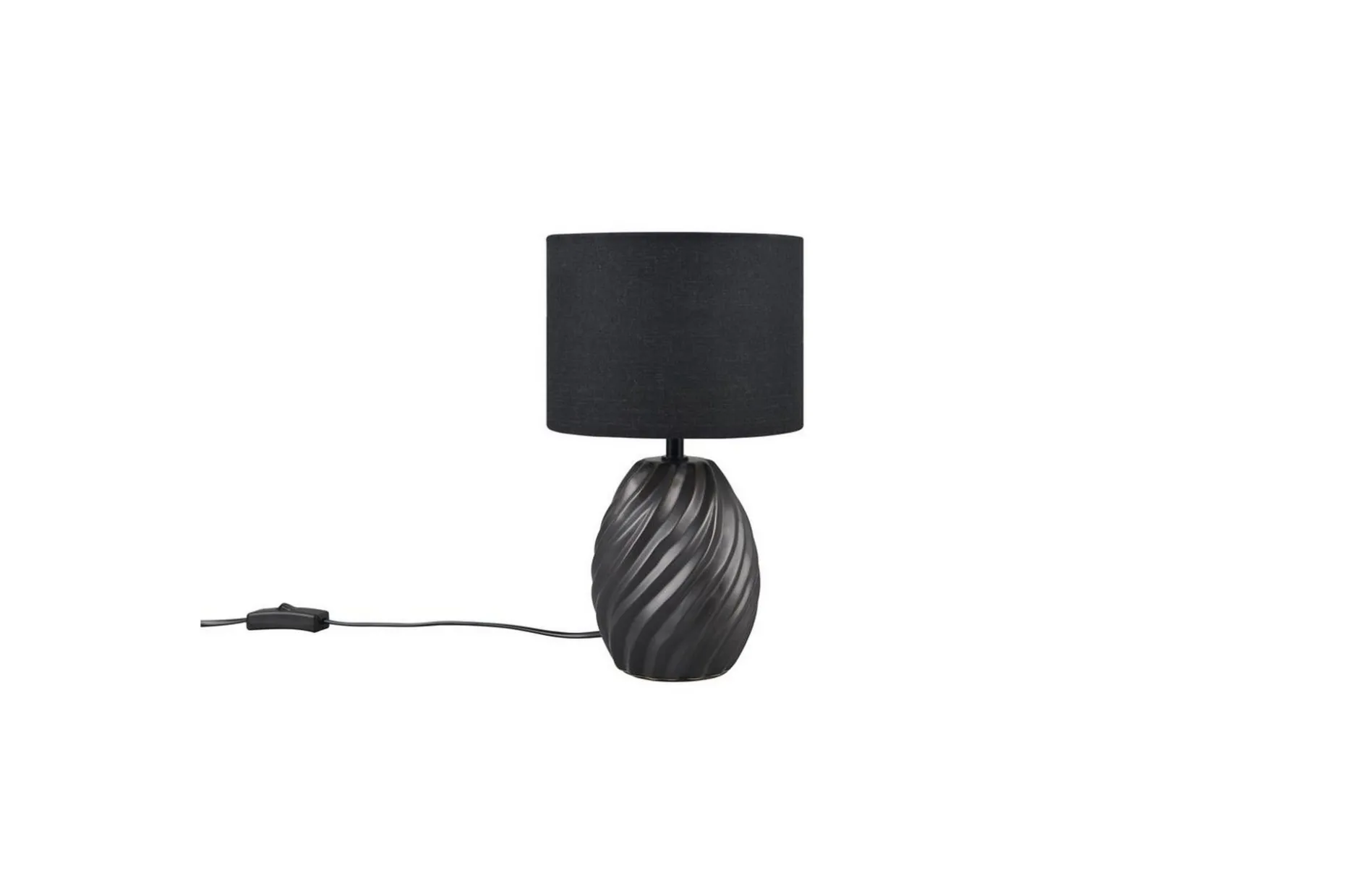 Bordlampe TRIO Melva Svart