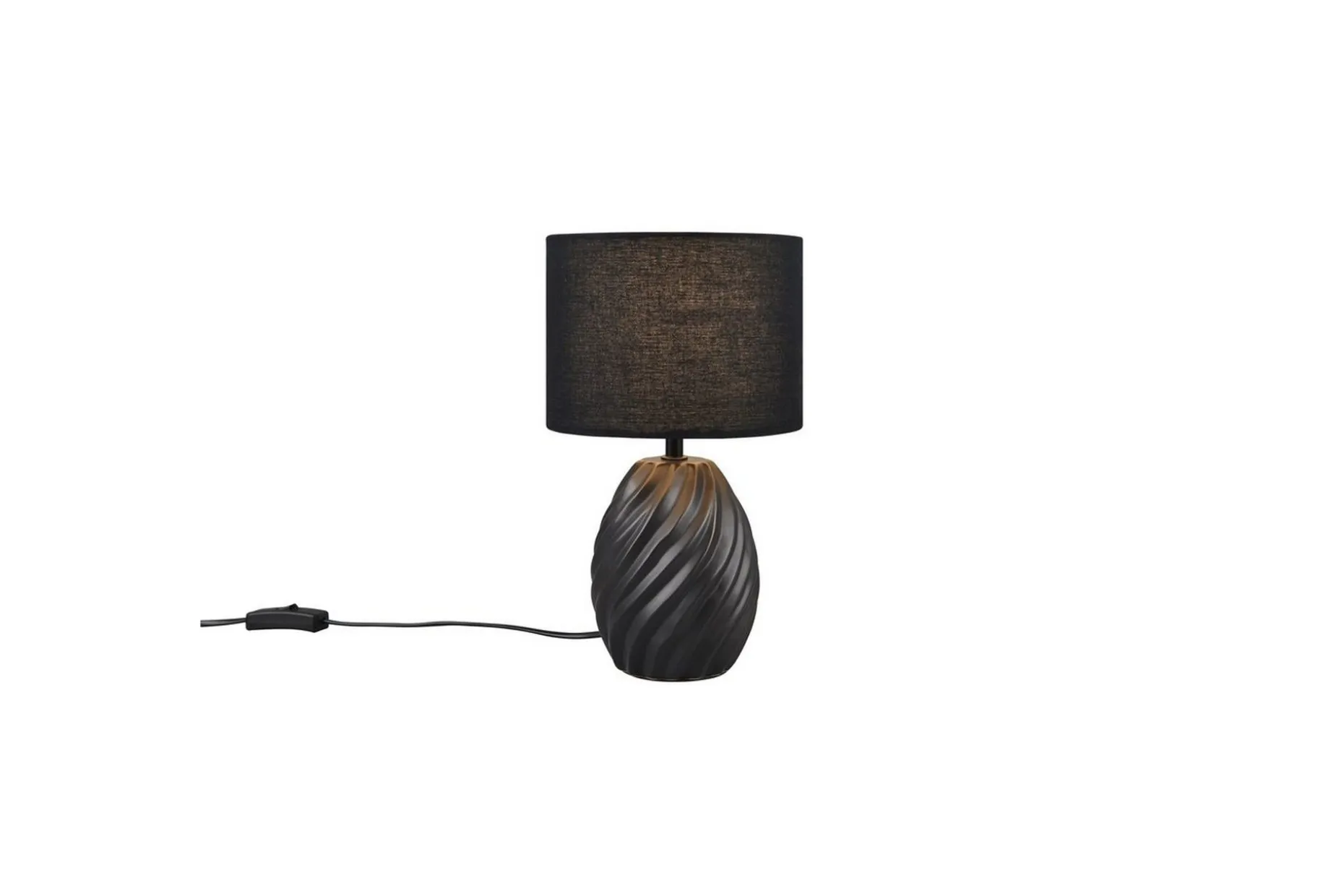Bordlampe TRIO Melva Svart