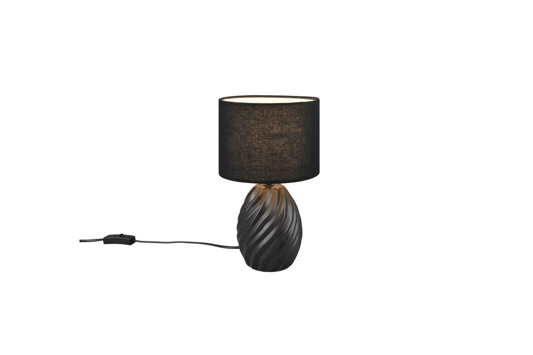 Bordlampe TRIO Melva Svart