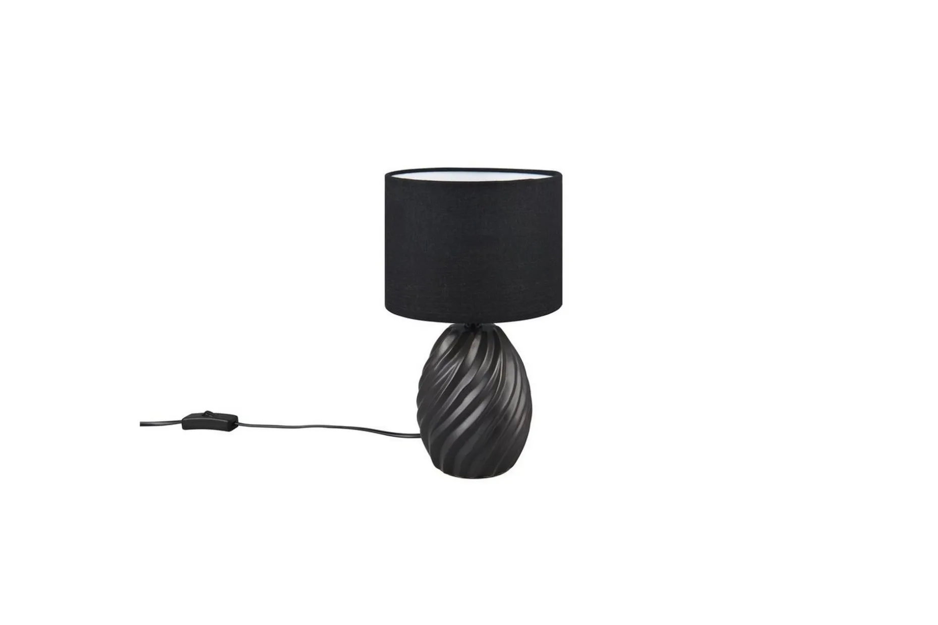 Bordlampe TRIO Melva Svart