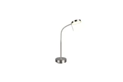 Bordlampe TRIO Moreno Børstet stål