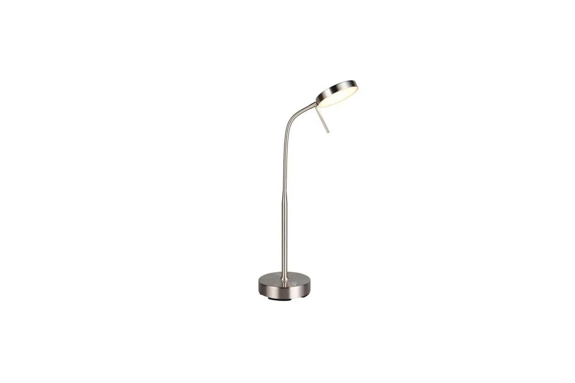 Bordlampe TRIO Moreno Børstet stål