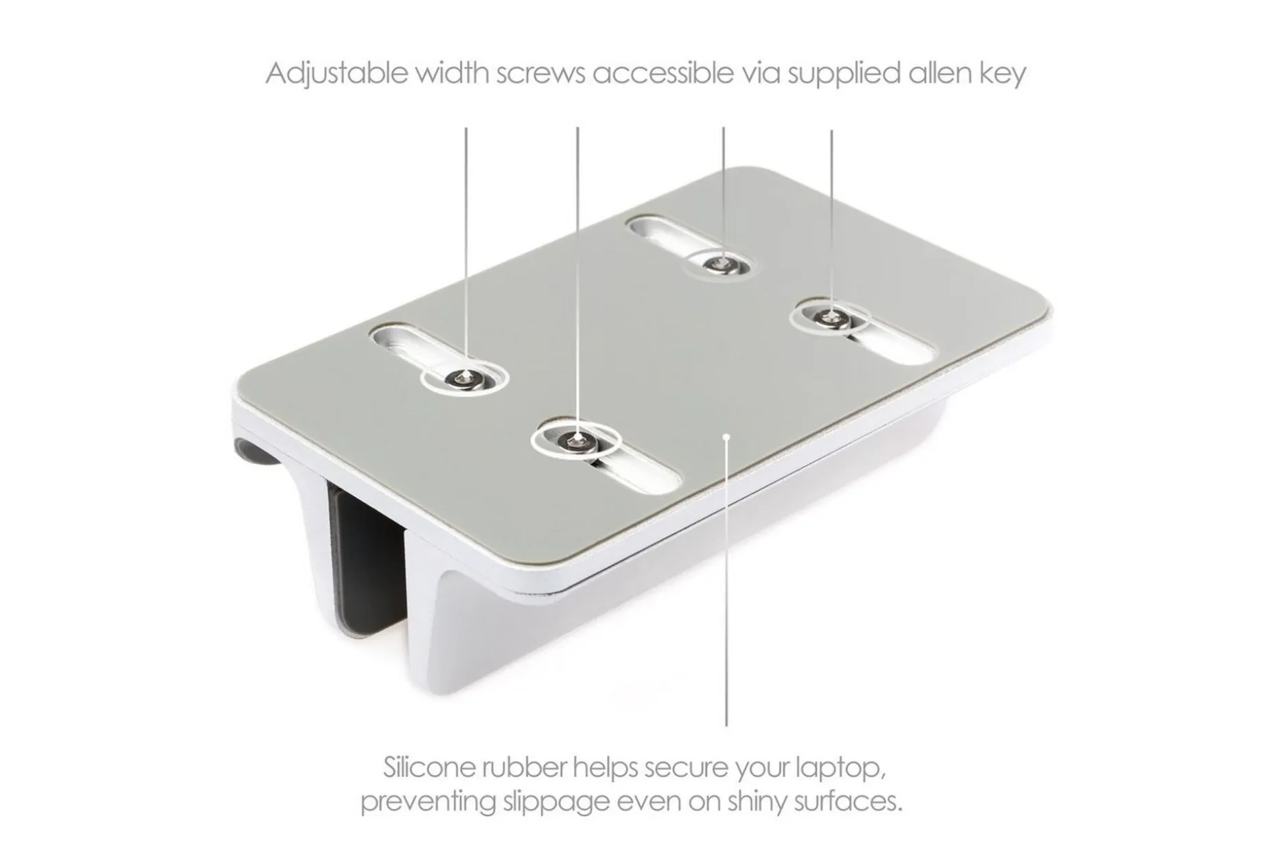 Bordstativ Desire2 2-i-1 Justerbar Aluminium