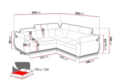 Boston Hjørnesofa