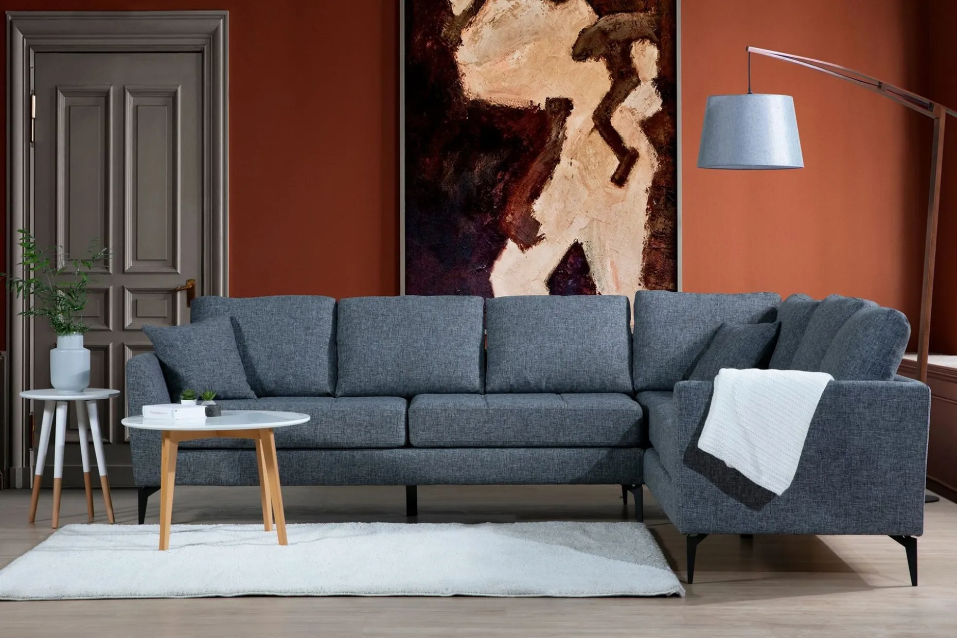 Bouchelle Hjørnesofa med Divan Høyre