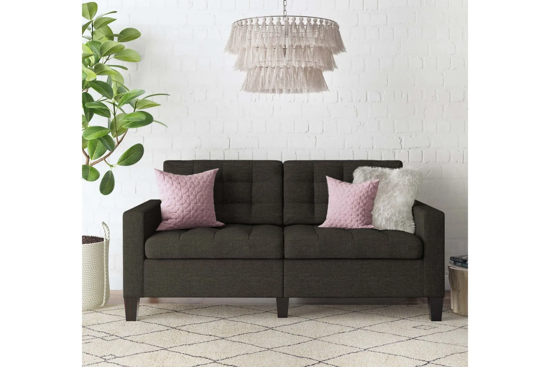 Bowie 2-seter Sofa Grå