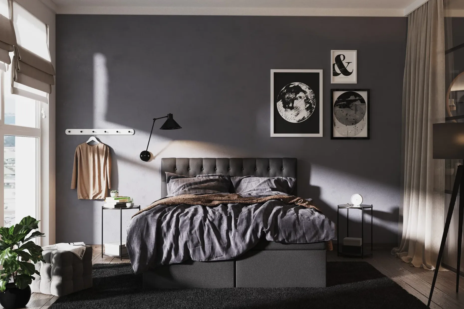 Boxy Box Bed 180x200 cm