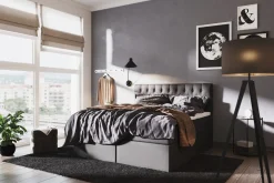 Boxy Komplett Sengepakke Box Bed 160x200 cm