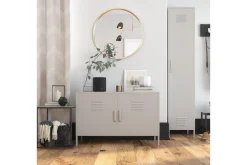 Bradford Highboard Lysegrå