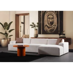 Branorin 4-seters sofa med Sjeselong