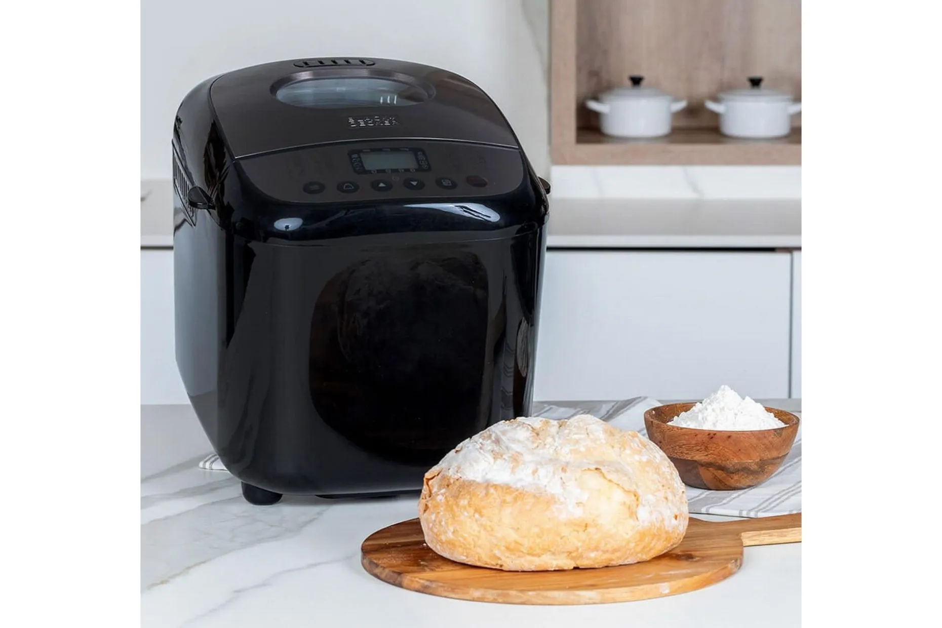 Brødbakemaskin Black+Decker 600W Svart