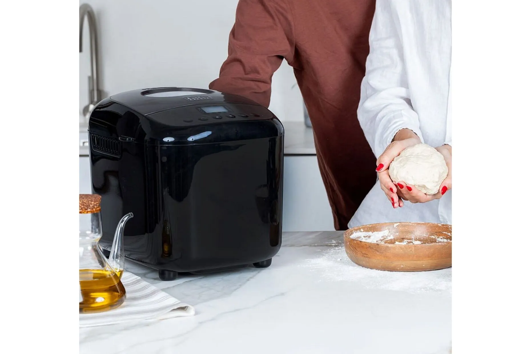 Brødbakemaskin Black+Decker 600W Svart