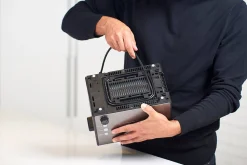 Brødrister Black+Decker 2 Rom børstet stål