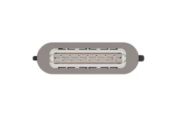 Brødrister Black+Decker 1 rom Rustfritt Stål