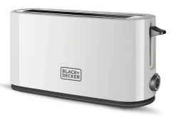 Brødrister Black+Decker 1000W Hvit