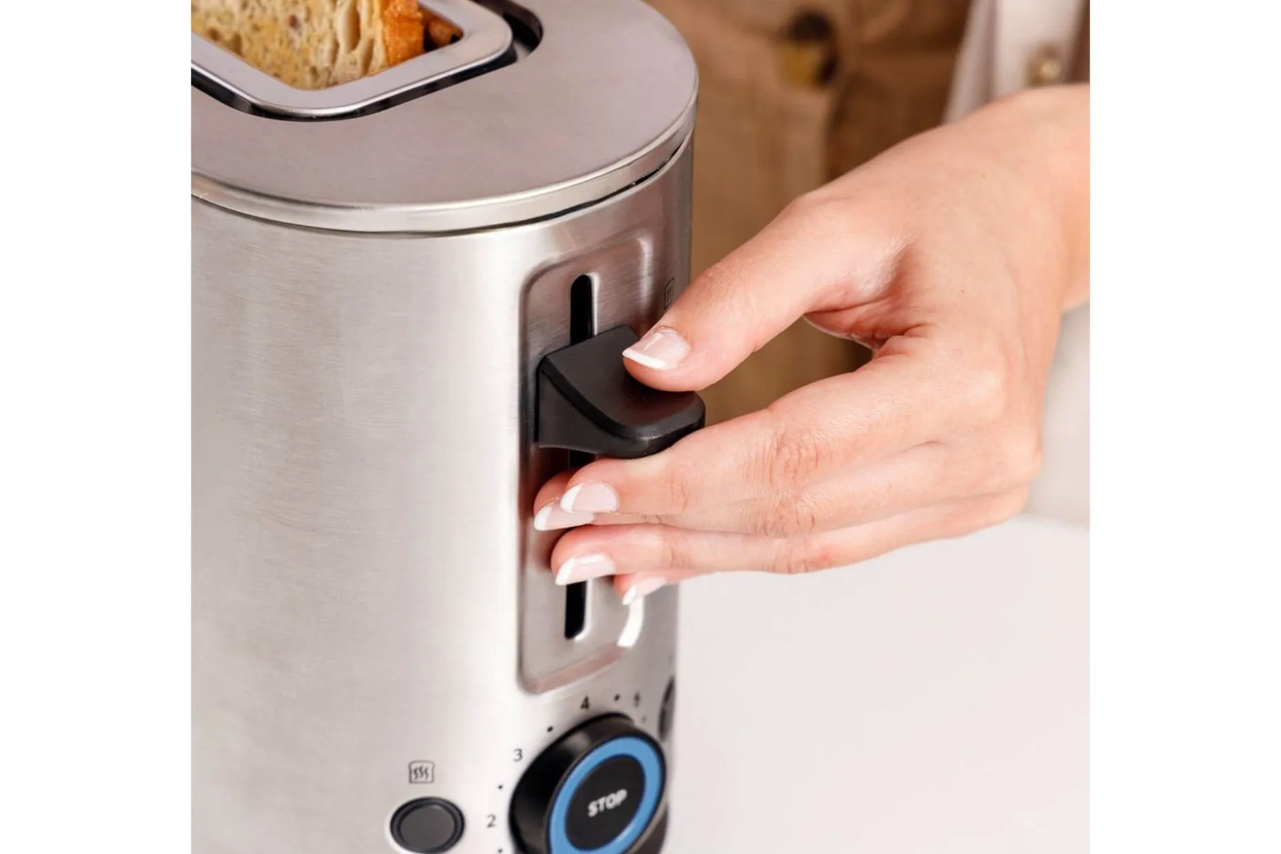 Brødrister Taurus Mytoast Legend 1 Slot Rustfritt Stål