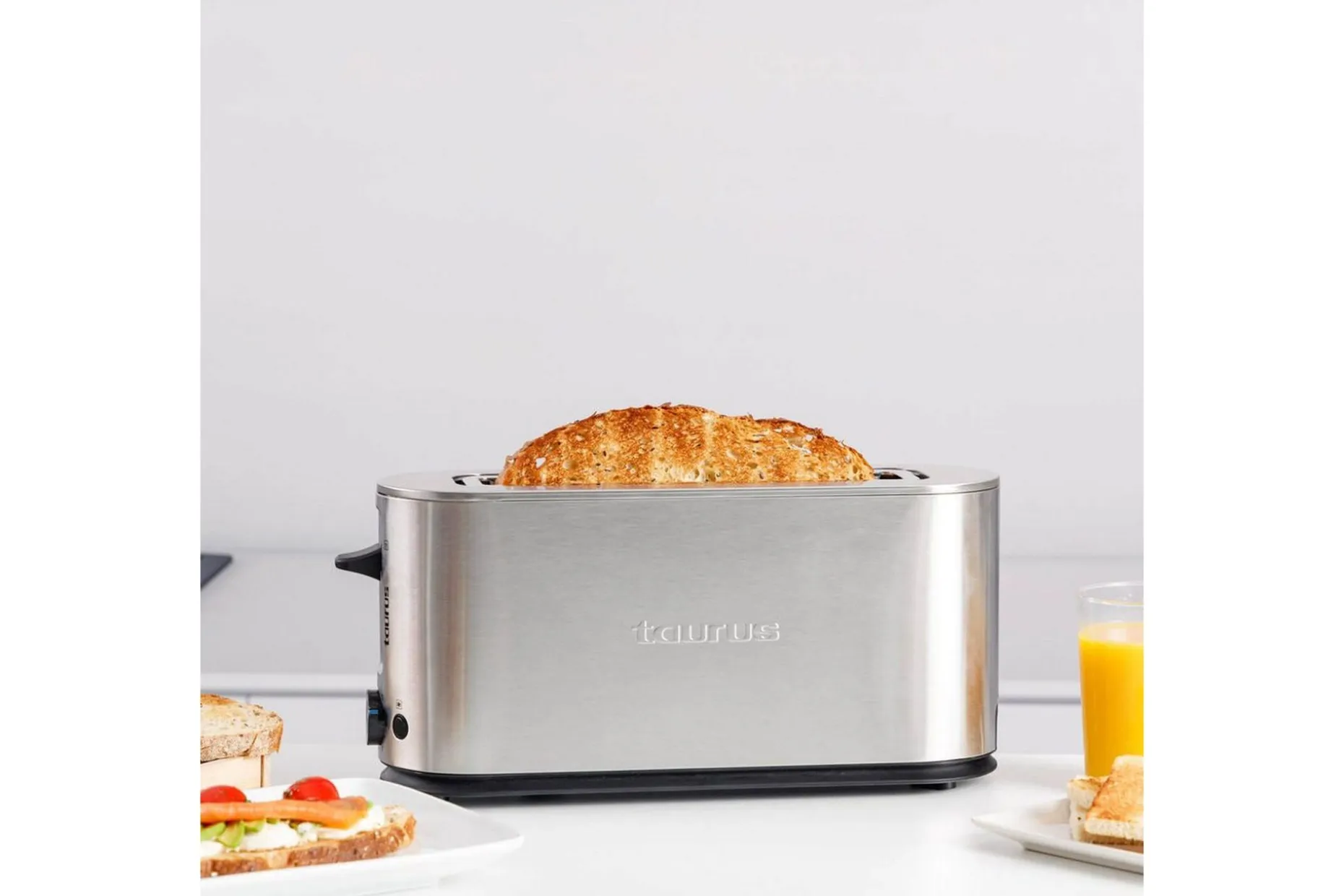 Brødrister Taurus Mytoast Legend 1 Slot Rustfritt Stål