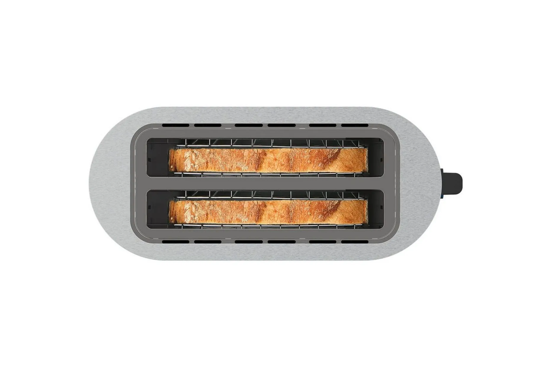 Brødrister Taurus Mytoast Legend 2 Slott Rustfritt Stål
