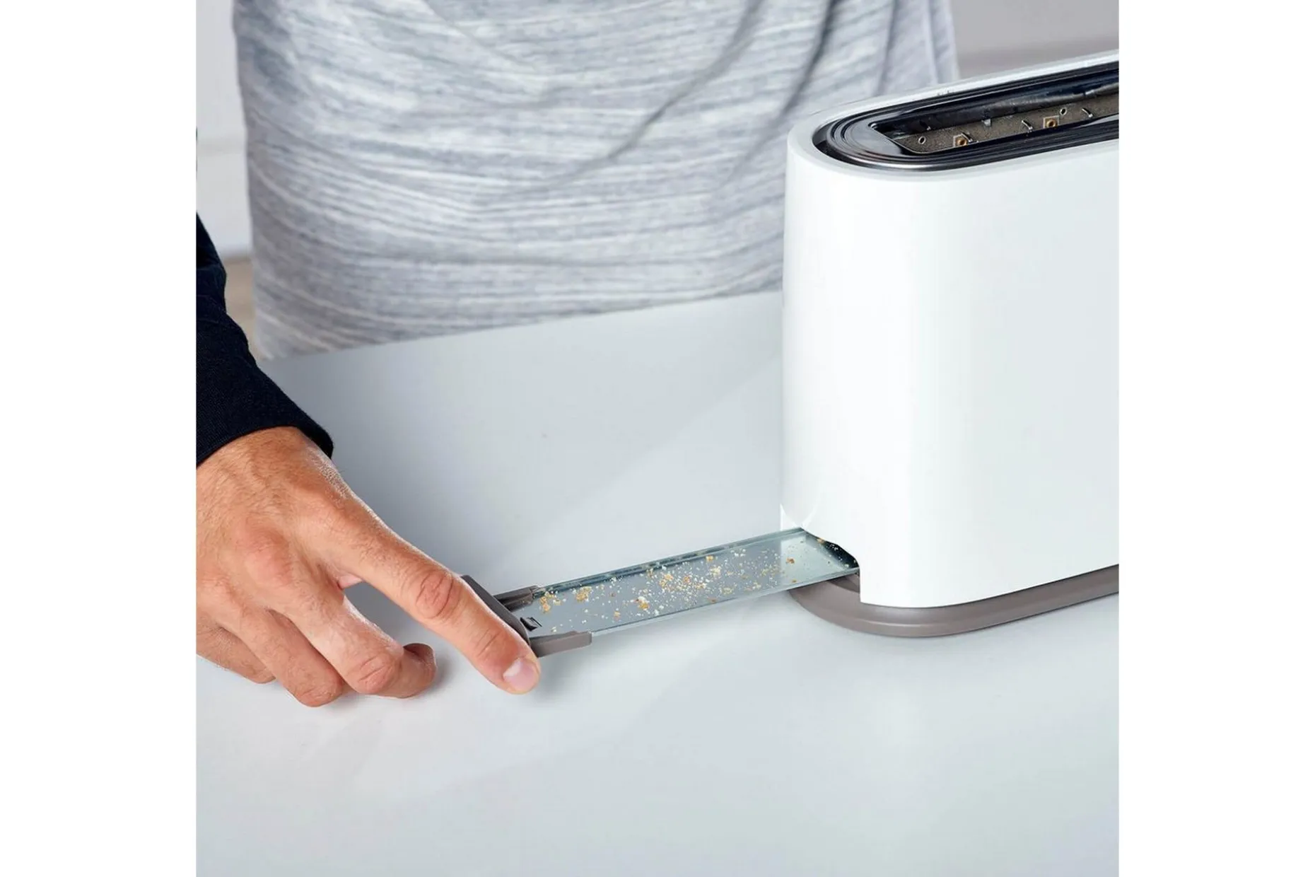 Brødrister Taurus Mytoast 1 Slot Hvit