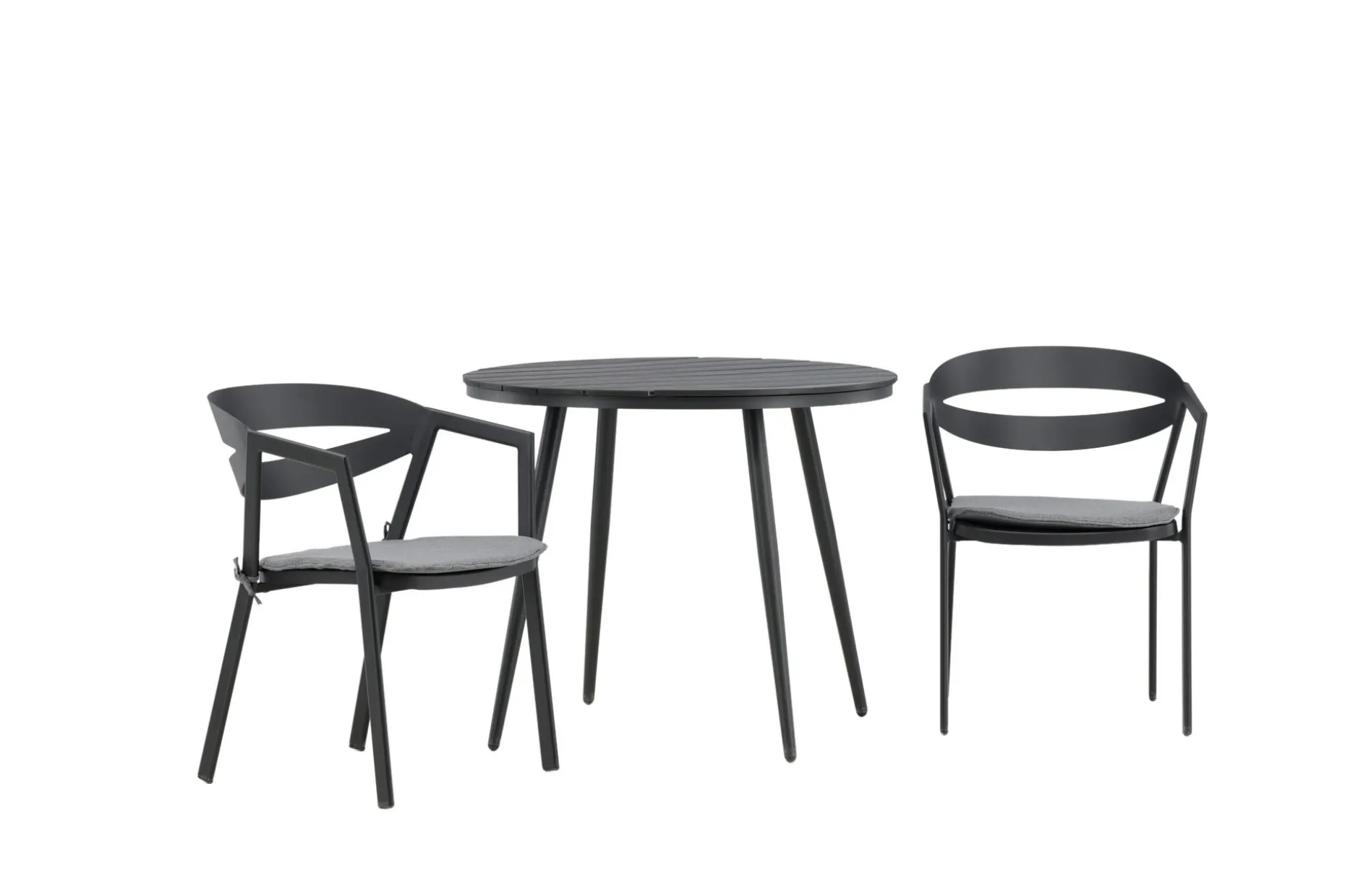 Break Cafégruppe Rund 90 cm + 2 Slit Spisestol