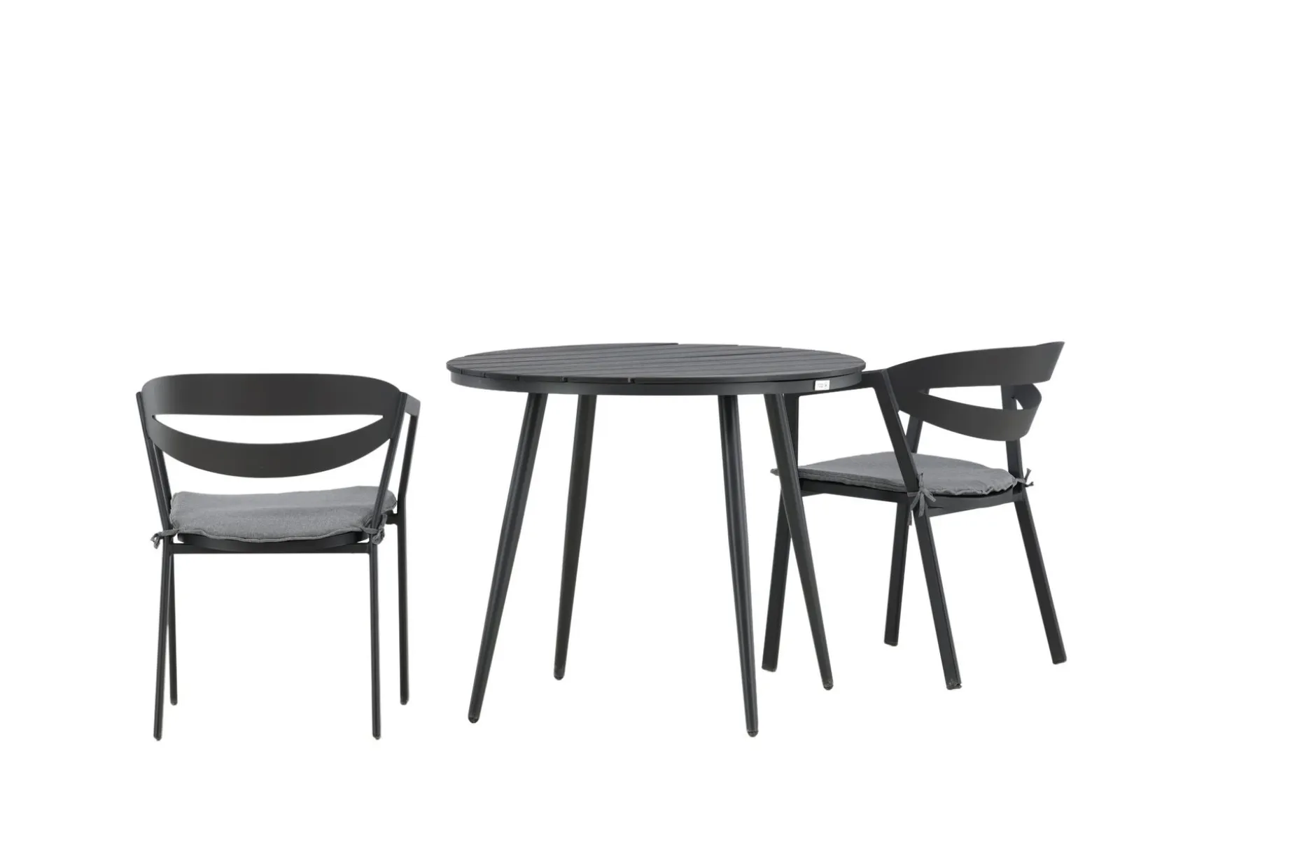 Break Cafégruppe Rund 90 cm + 2 Slit Spisestol